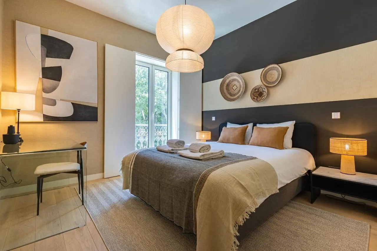 Liberdade Elegance W/Rooftop Pool By Lovelystay Lisboa Apartman