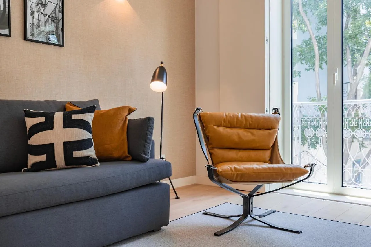 Apartman Liberdade Elegance W/Rooftop Pool By Lovelystay Lisboa Portugália